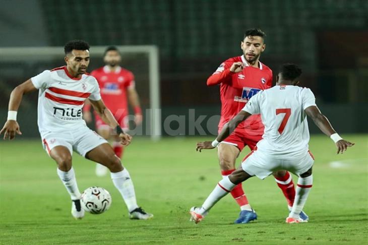من مباراة الزمالك وفيوتشر